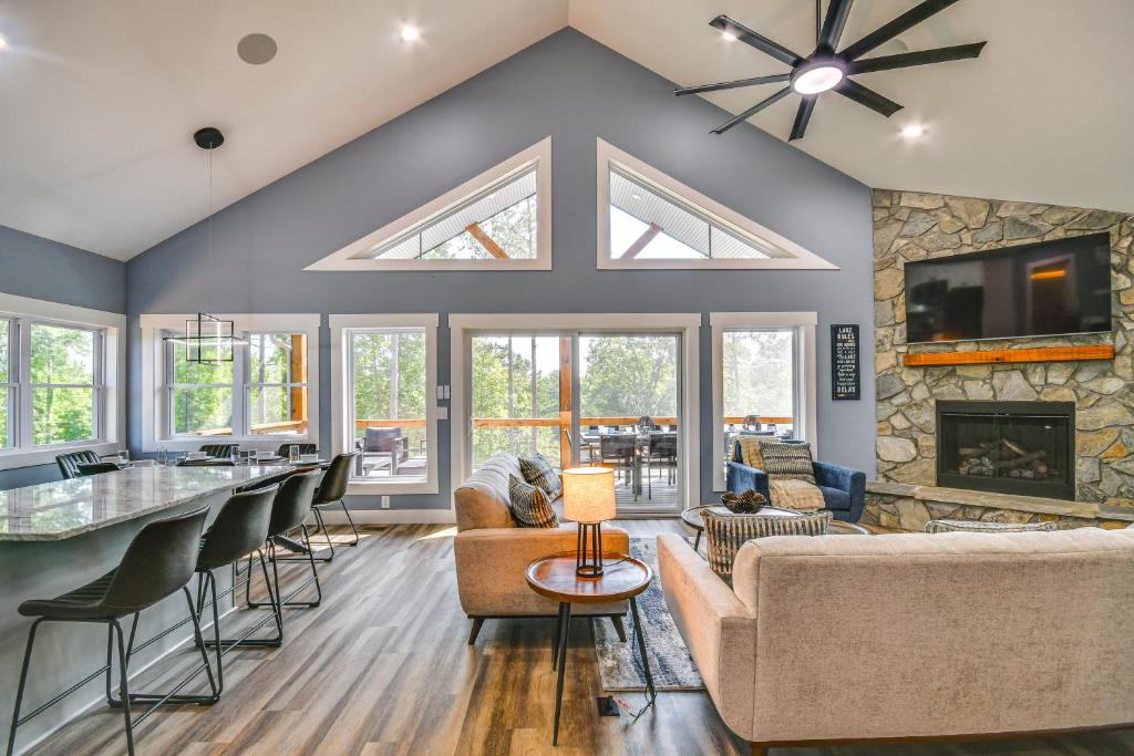 Stunning Home in Connelly Springs with Home Theater!